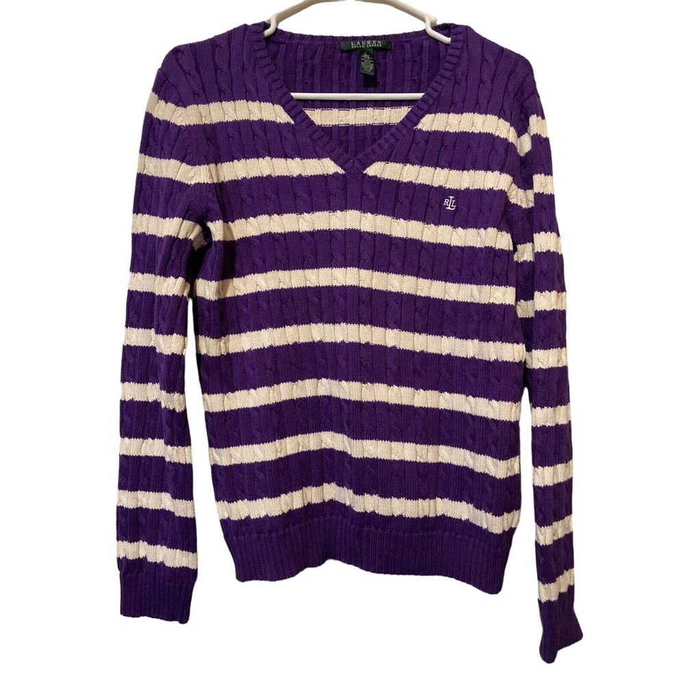 LAUREN Ralph Lauren Striped‎ Sweater